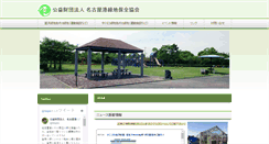 Desktop Screenshot of npgpa.jp